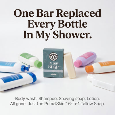 6-in-1 Support PrimalSkin™ Tallow Soap